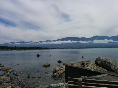 Berge im Hintergrund Kaikouras
